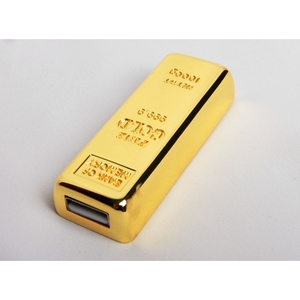 USB флешка MG17Gold Bar.4gb на 4 Гб, золотой слиток