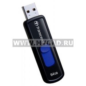 Сувенирный USB-гаджет Transcend Jetflash 500 на 64 гига в магазине MyGad.RU