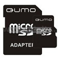MicroSDHC QUMO на 16 Гб (адаптер)