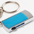 USB на 8Гб металлический блистер. цвет голубой