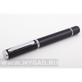 Usb девайс MG17366.BK.8gb флэшка-ручка черного цвета с серебряными вставками
