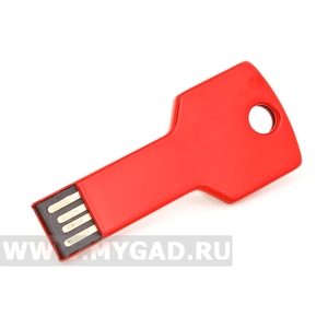 Оригинальная компактная флешка-ключ KEY.R.32gb на 32 гб с возможностью нанесения логотипа 