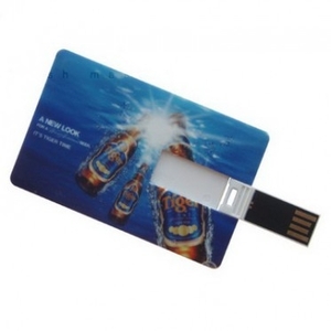 Flash накопители MG17111.color.4gb на 4 Гб, в форме визитки - замечательные бизнес-сувениры