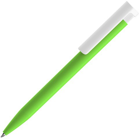 Салатовая ручка, пластик и soft-touch «КОНСУЛ-СОФТ»