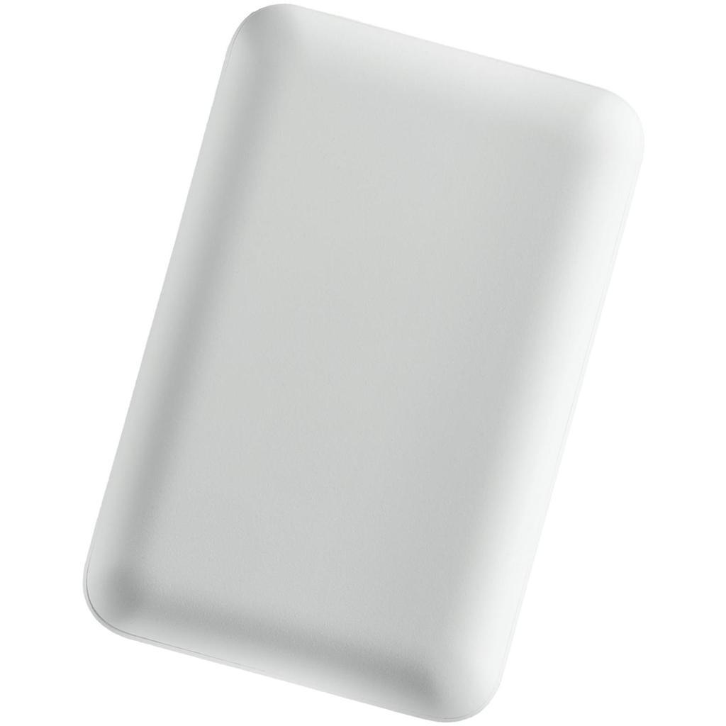 Фото Белый внешний аккумулятор candy soft, 10000 ма·ч, пластик и soft-touch