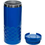 Синяя с синей крышкой термокружка 350мл., металл и пластик «НЕКСТ-КОЛОР» Изображение