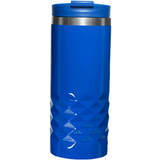 Синяя с синей крышкой термокружка 350мл., металл и пластик «НЕКСТ-КОЛОР» Фото