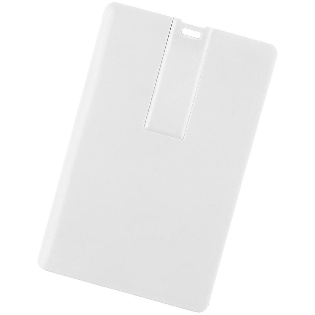 Схема Флешка 4 ГБ белая, пластик «КАРД»