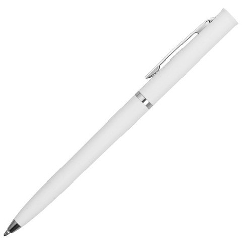 Белая ручка, пластик и soft-touch «ЕУРОПА-СОФТ»