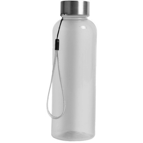 Бутылка для воды ARDI 500мл. белая, пластик и металл