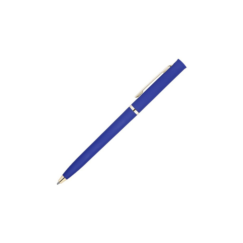 Фото Синяя ручка, пластик «ЕУРОПА-СОФТ-ГОЛД»