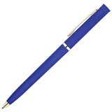 Синяя ручка, пластик «ЕУРОПА-СОФТ-ГОЛД» Фото