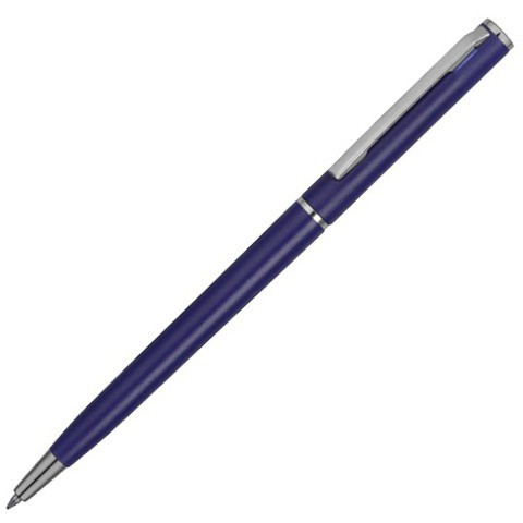 Темно-синяя ручка, пластик «ОРМИ»